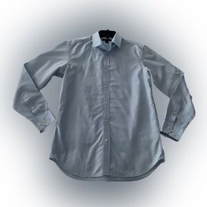 Banana Republic Men’s striped button-down shirt Size:M (15- 151/2) Blue